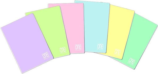 Picture of NTBOOK A4 RULED 40PGS PASTEL